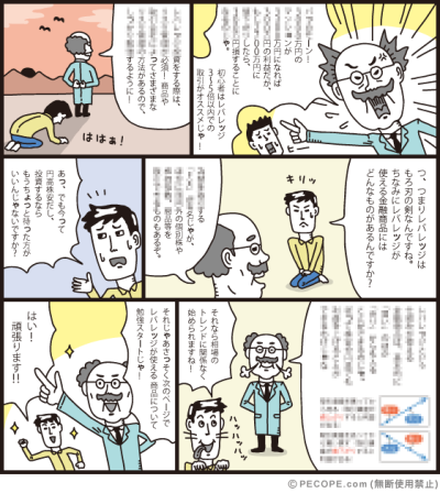 投資入門のマンガ