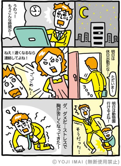 ストレスのマンガ2